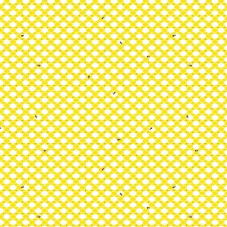 100 Aker Woods - Honey Hex Yellow