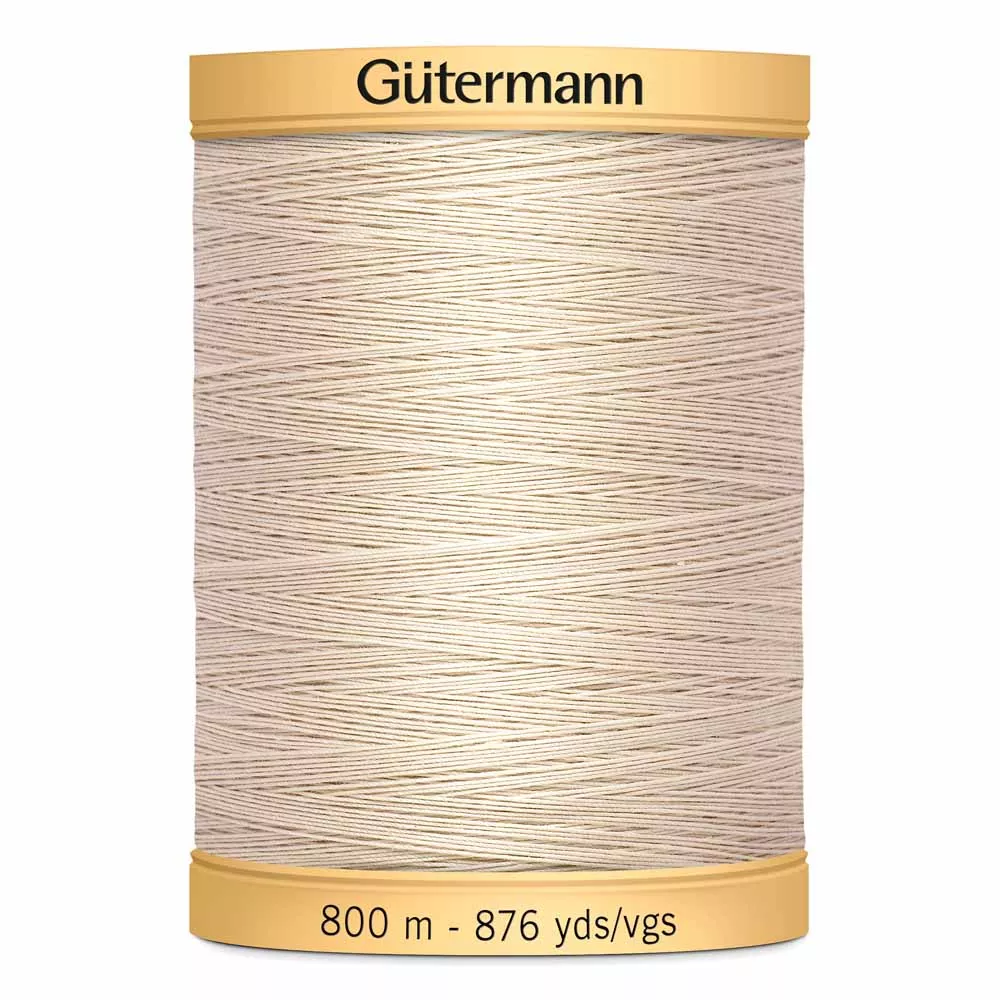 100-cotton-thread-800m-gutermann 100% Cotton Thread - 800m - Gutermann
