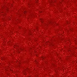 108" WB - Blooming Vines Red