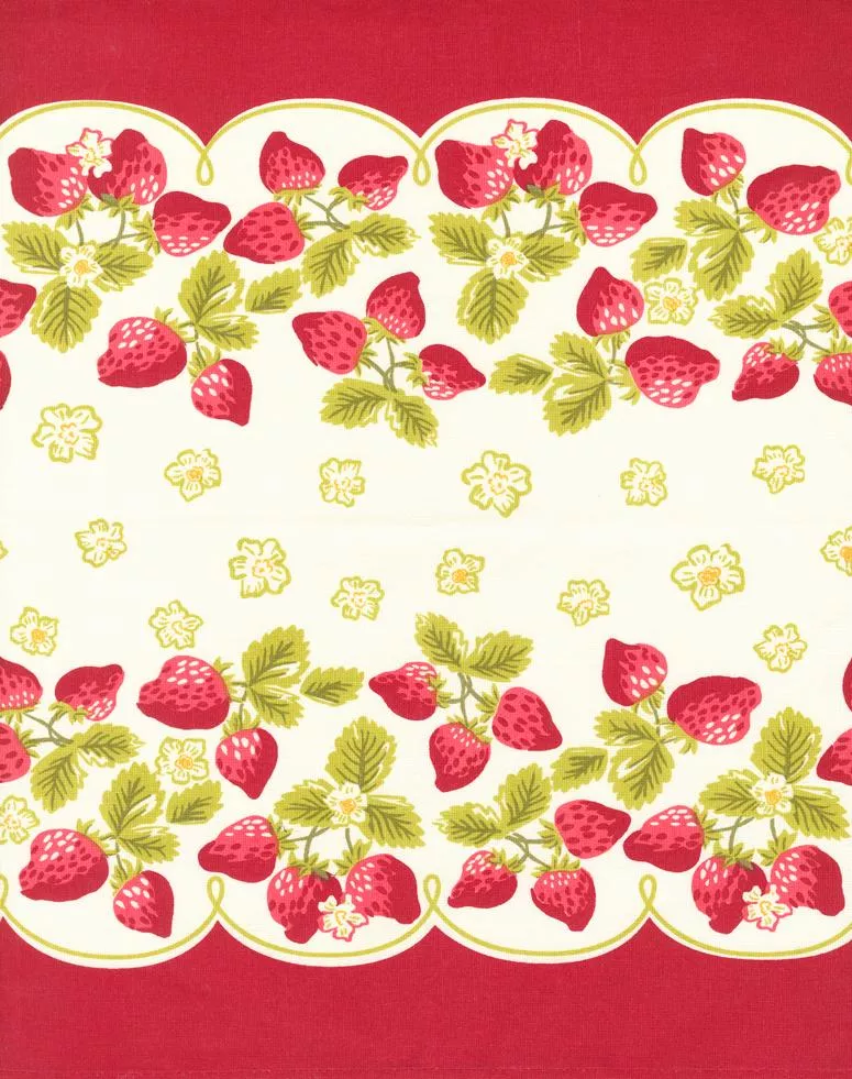 16" Classic Retro Berrylicious Moda Toweling