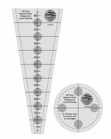 18-degree-dresden-plate-ruler 18 Degree Dresden Plate Ruler