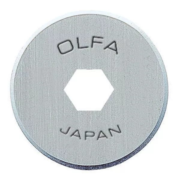 18mm-stainless-steel-rotary-blade-2-pack-olfa 18mm Stainless Steel Rotary Blade - 2 Pack - OLFA