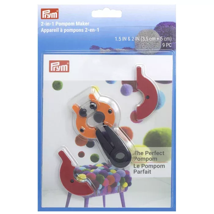 2-in-1-pompom-maker-small-prym 2-in-1 Pompom Maker - Small - Prym
