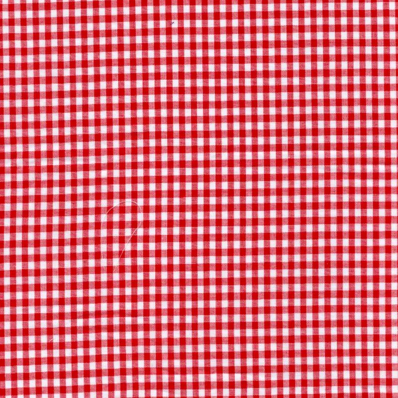 20-yd-bolt-red-1-8-inch-gingham-fabric 20 YD Bolt-Red 1/8 Inch Gingham Fabric