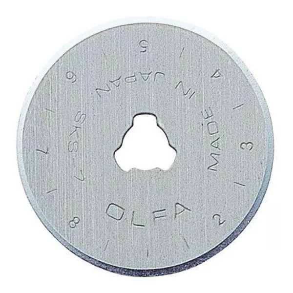 28mm-tungsten-steel-rotary-blade-2-pack-olfa 28mm Tungsten Steel Rotary Blade - 2 Pack - OLFA