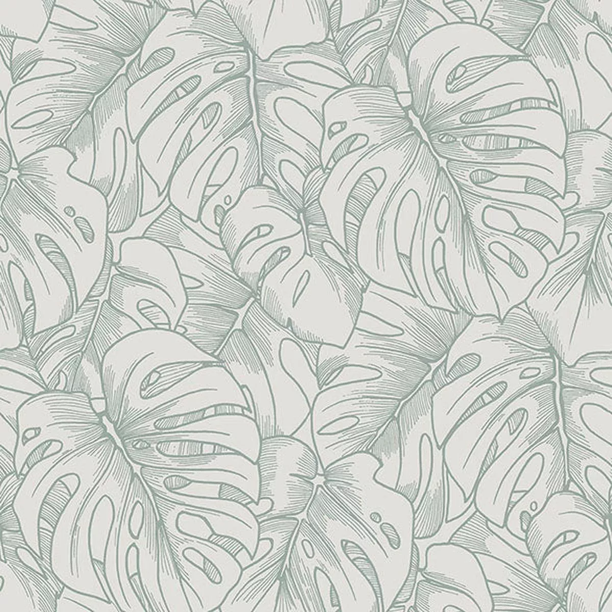 2964-87343 Balboa Olive Botanical Wallpaper