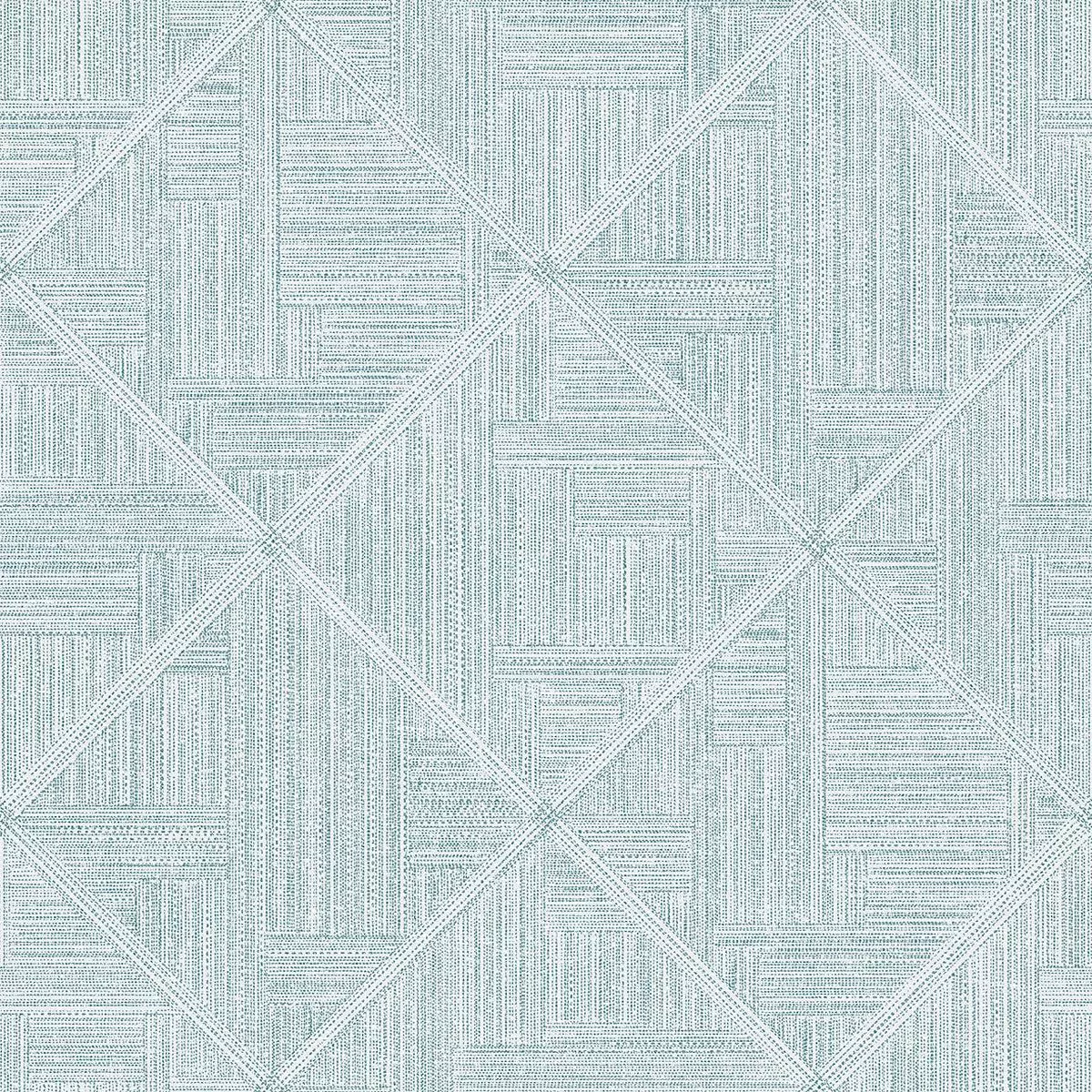 2975-26210-cade-teal-geometric-wallpaper 2975-26210 Cade Teal Geometric Wallpaper