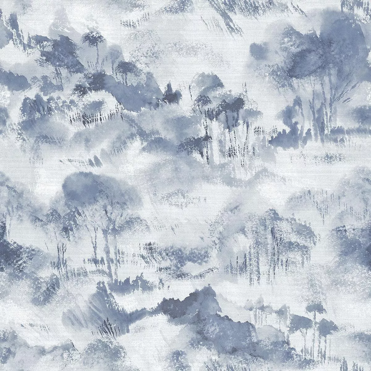2975-87545 Nara indigo Toile Wallpaper