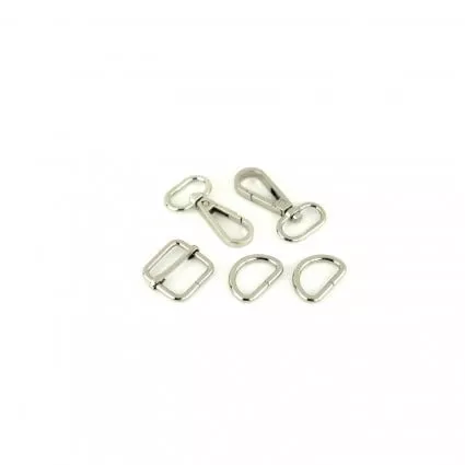 3/4" Basic Hardware Set Nickel