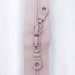 30" Double Pull Zipper - Ecru
