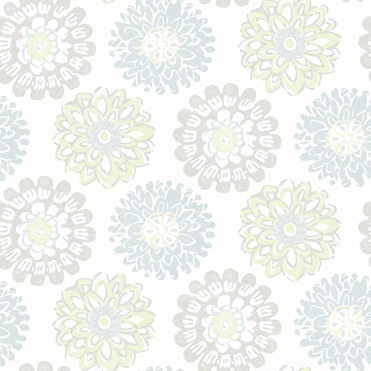3120-13704 Sunkissed Light Green Floral Wallpaper