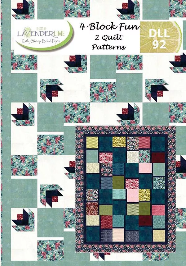 4 Block Fun DLL 92 Designs By Lavender#1