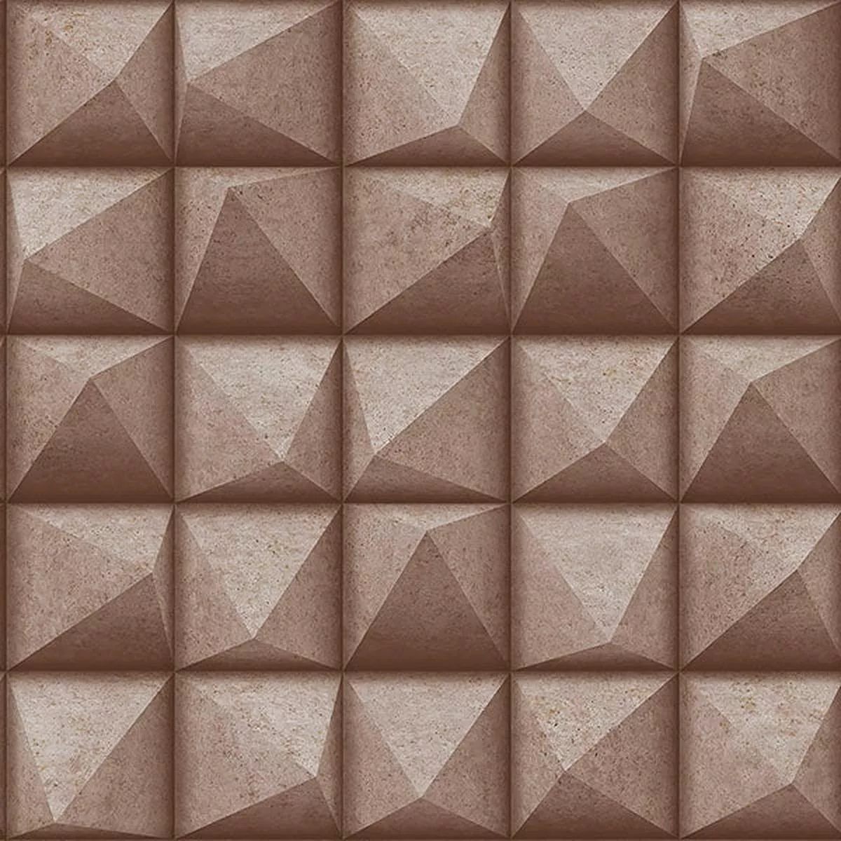 4020-78608-dax-copper-3d-geometric-wallpaper 4020-78608 Dax Copper 3D Geometric Wallpaper