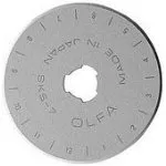 45mm Replacement Rotary Blade 5/pk - RB45-5 by Olfa