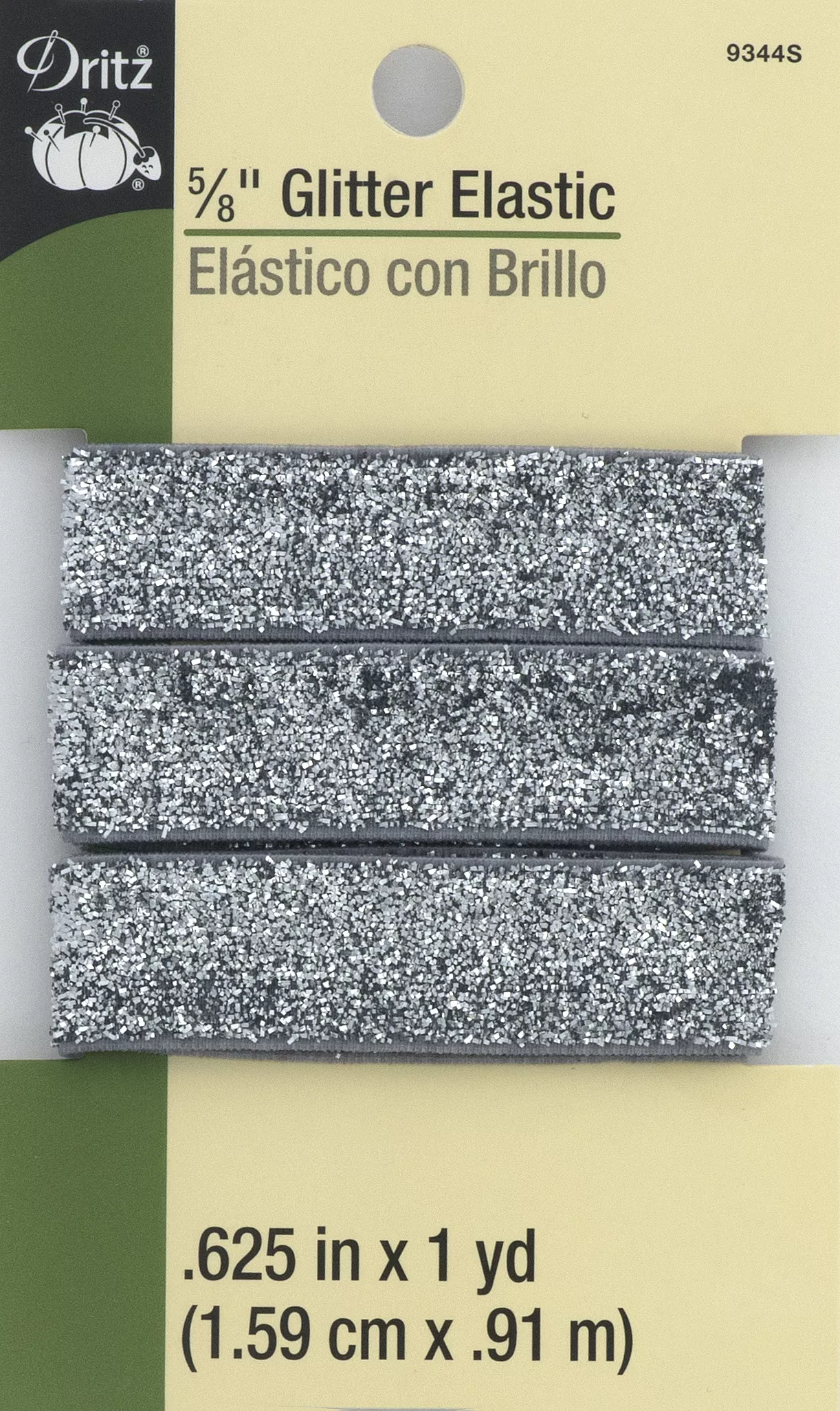 5/8 Inch Glitter Elastic