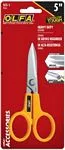 5" Stainless Steel Serrated Edge Scissors