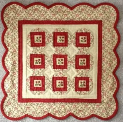 #510 Little Red Ten - Red Button Quilt Co.