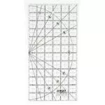 6X12 Frosted Ruler Olfa