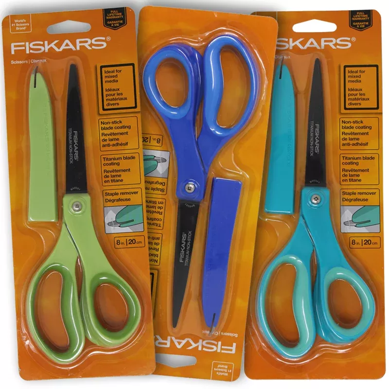8-multi-purpose-scissors-with-sheath-fiskars 8" Multi-Purpose Scissors with Sheath - Fiskars