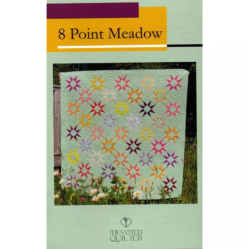 8-point-meadow-quilting-pattern-devoted-quilter 8 Point Meadow - Quilting Pattern - Devoted Quilter