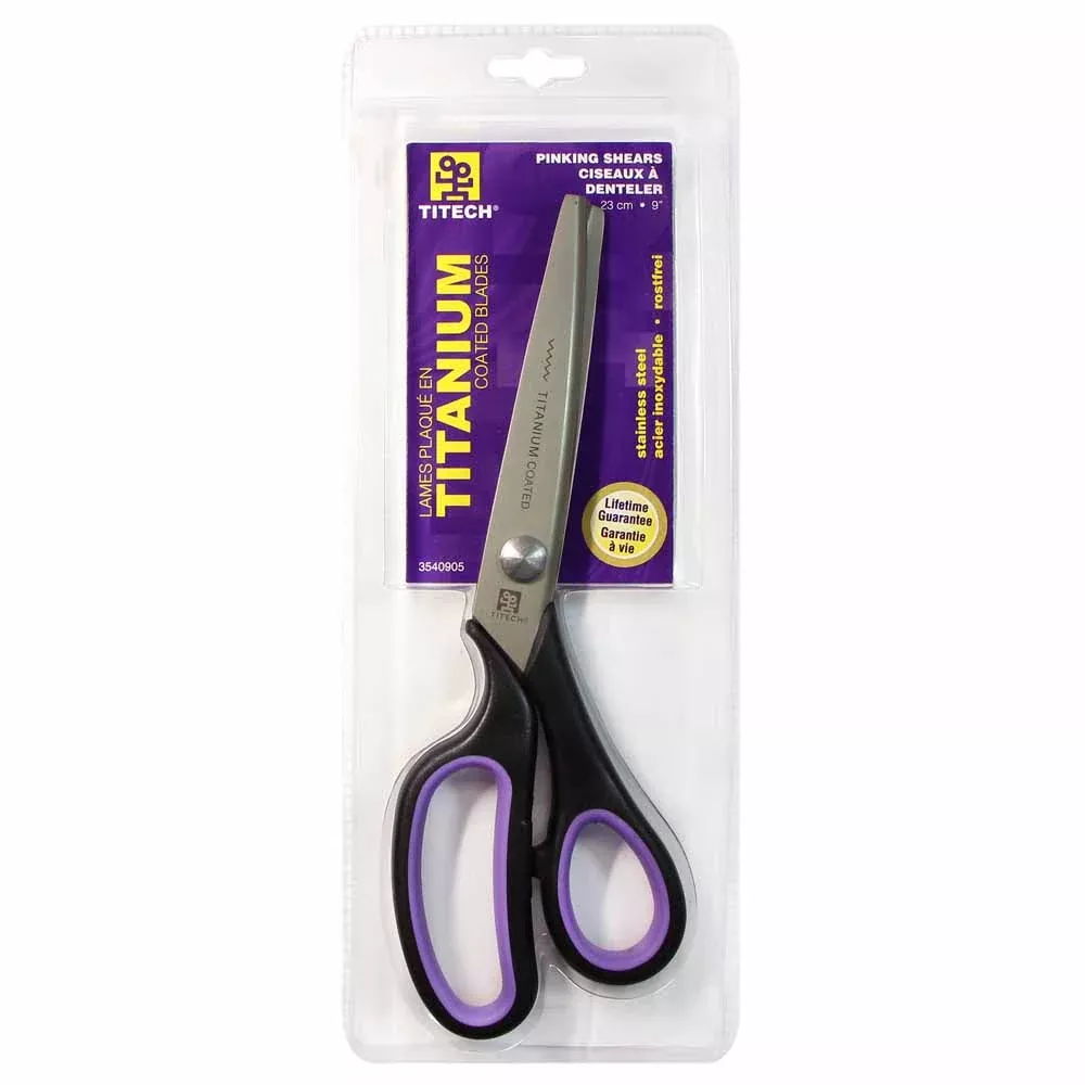 9-stainless-steel-pinking-shears 9" Stainless Steel Pinking Shears