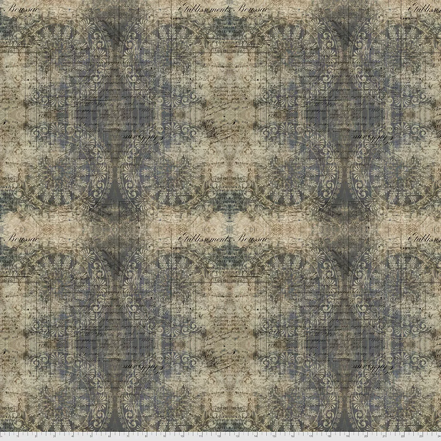Abandoned 2Muted Medallions - Indigo