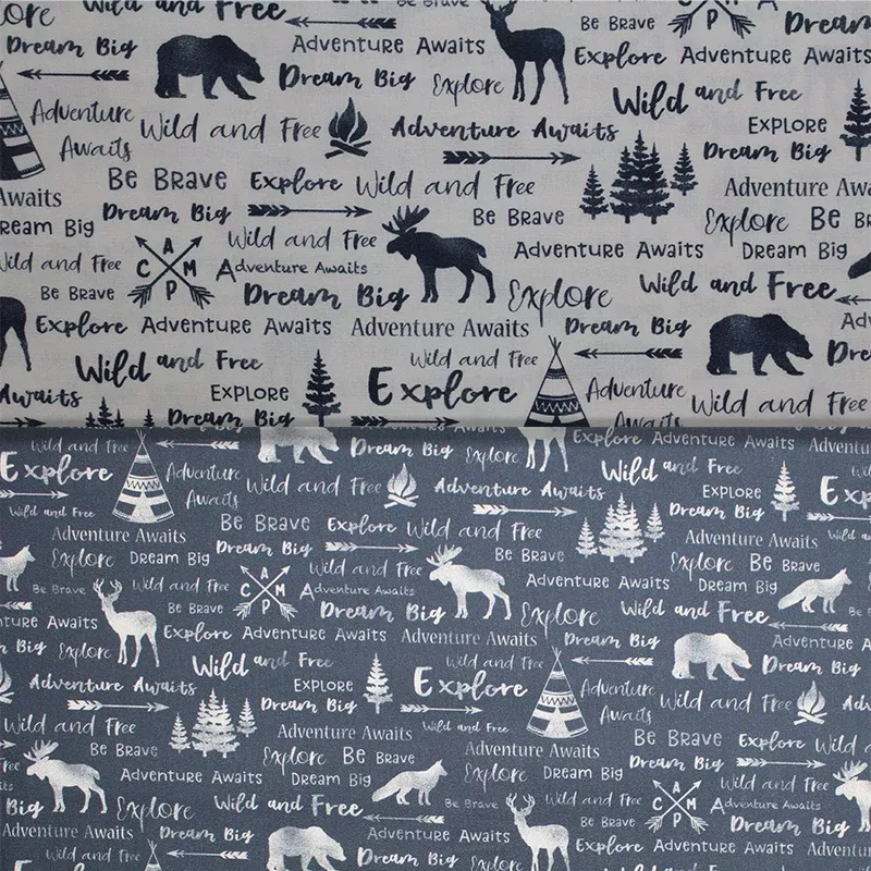 Adventure Awaits - 45" - 100% Cotton - Michael Miller