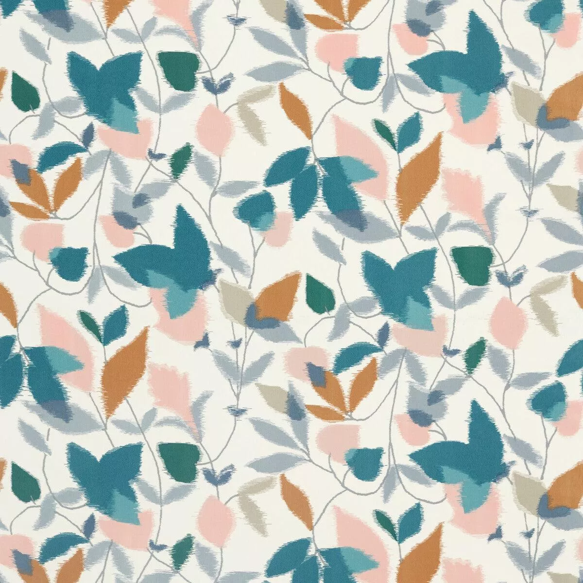 akira-ginger-teal-olive-fabric Akira Ginger Teal Olive Fabric