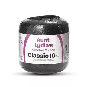 amalfi-black-classic-size-10-cotton-crochet-thread AMALFI BLACK CLASSIC SIZE 10"COTTON CROCHET THREAD