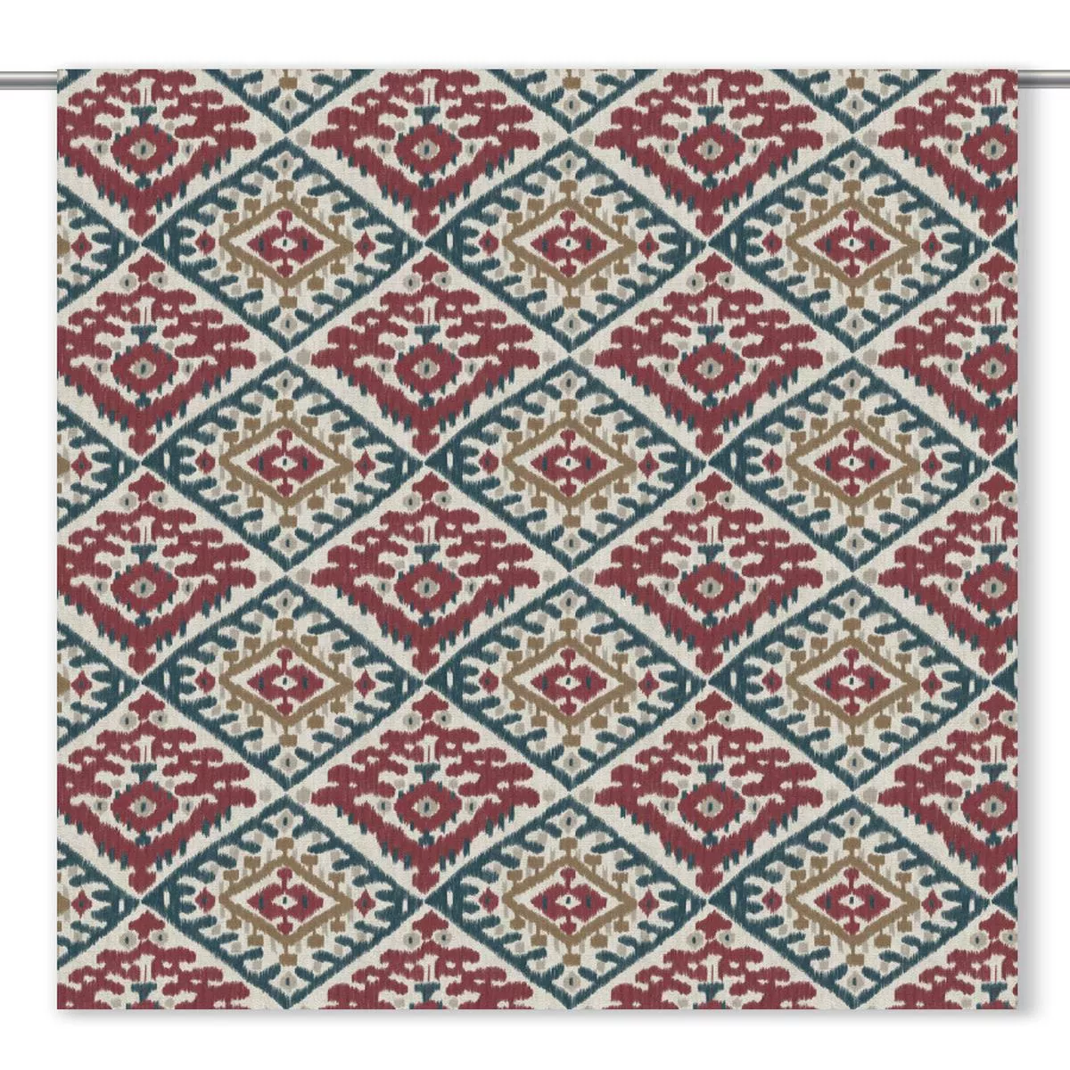 angel-landing-fabric-by-yard-maroon-red-indigo-blue ‘Angel Landing’ Fabric by the Yard (Maroon Red/ Indigo Blue)