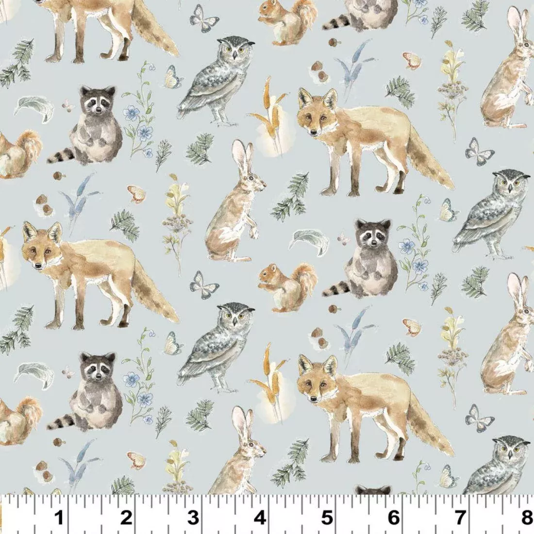 Animals Light Blue by Beth Grove