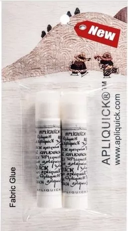apliquick-fabric-glue-stick-2-pack Apliquick Fabric Glue Stick - 2 Pack