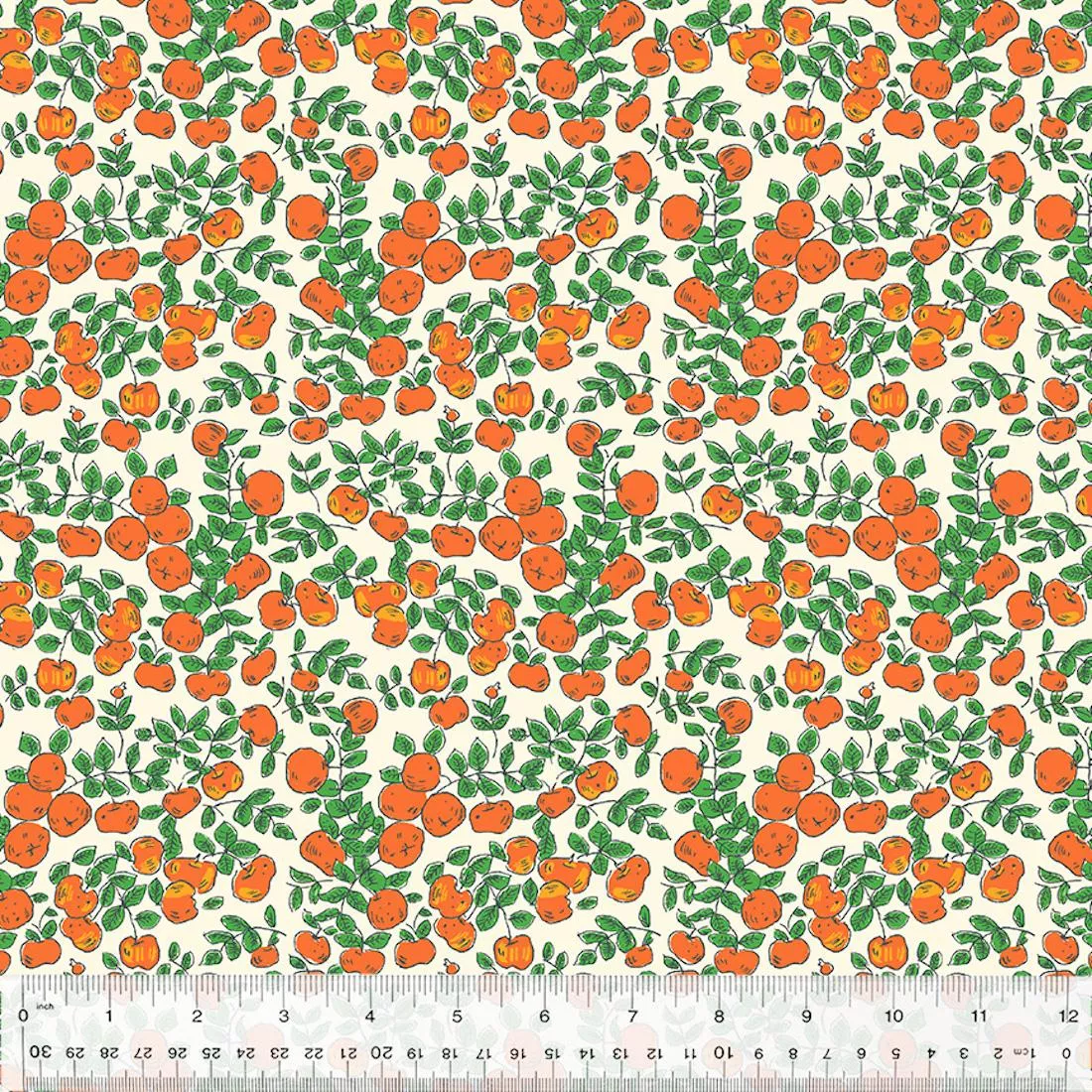 Apples Ivory by Heather Ross