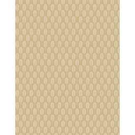 Art Deco Feathers Med Tan
