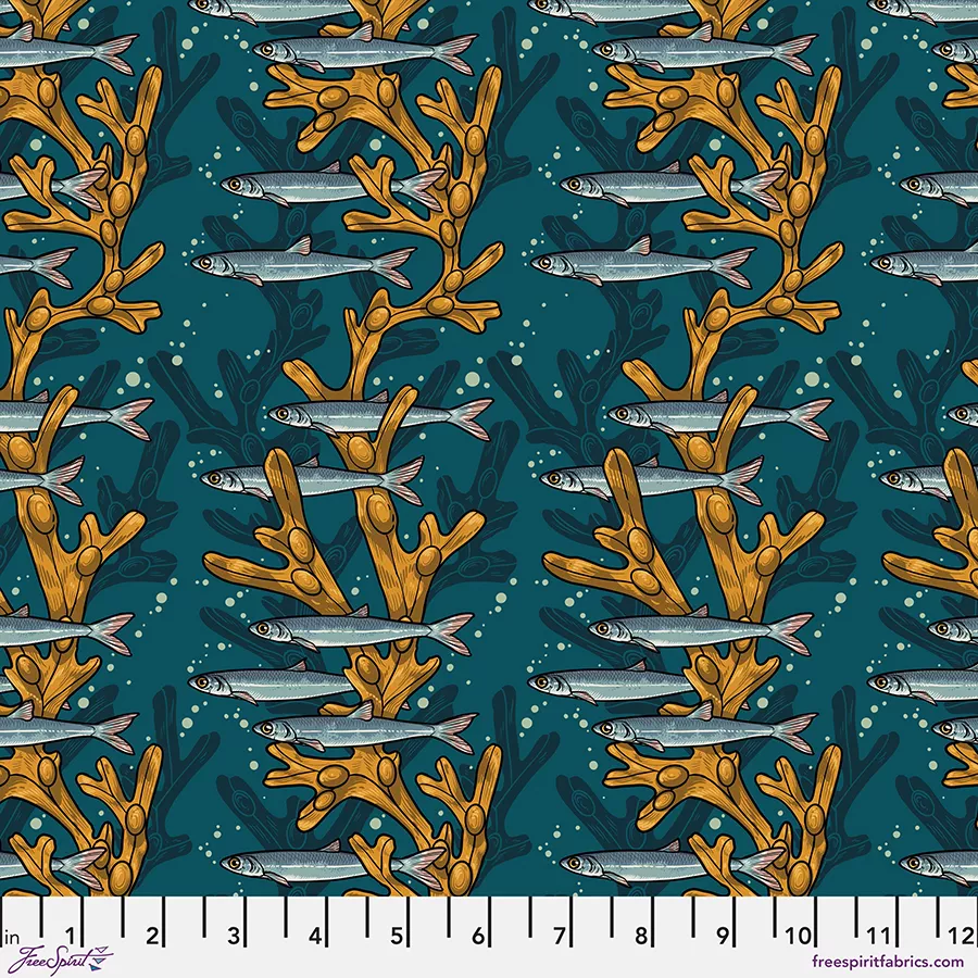 Artful Anchovy - Teal || Mariana