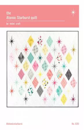 Atomic Starburst Quilt Pattern