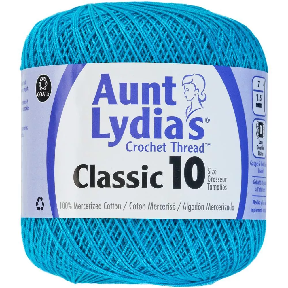 Aunt Lydia's Classic Crochet Thread Size 10 - Parakeet