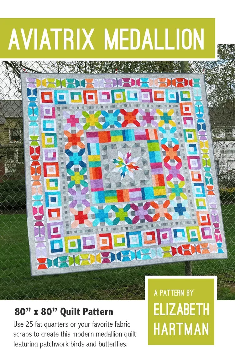 aviatrix-medallion-quilt-pattern-elizabeth-hartman Aviatrix Medallion Quilt Pattern - Elizabeth hartman