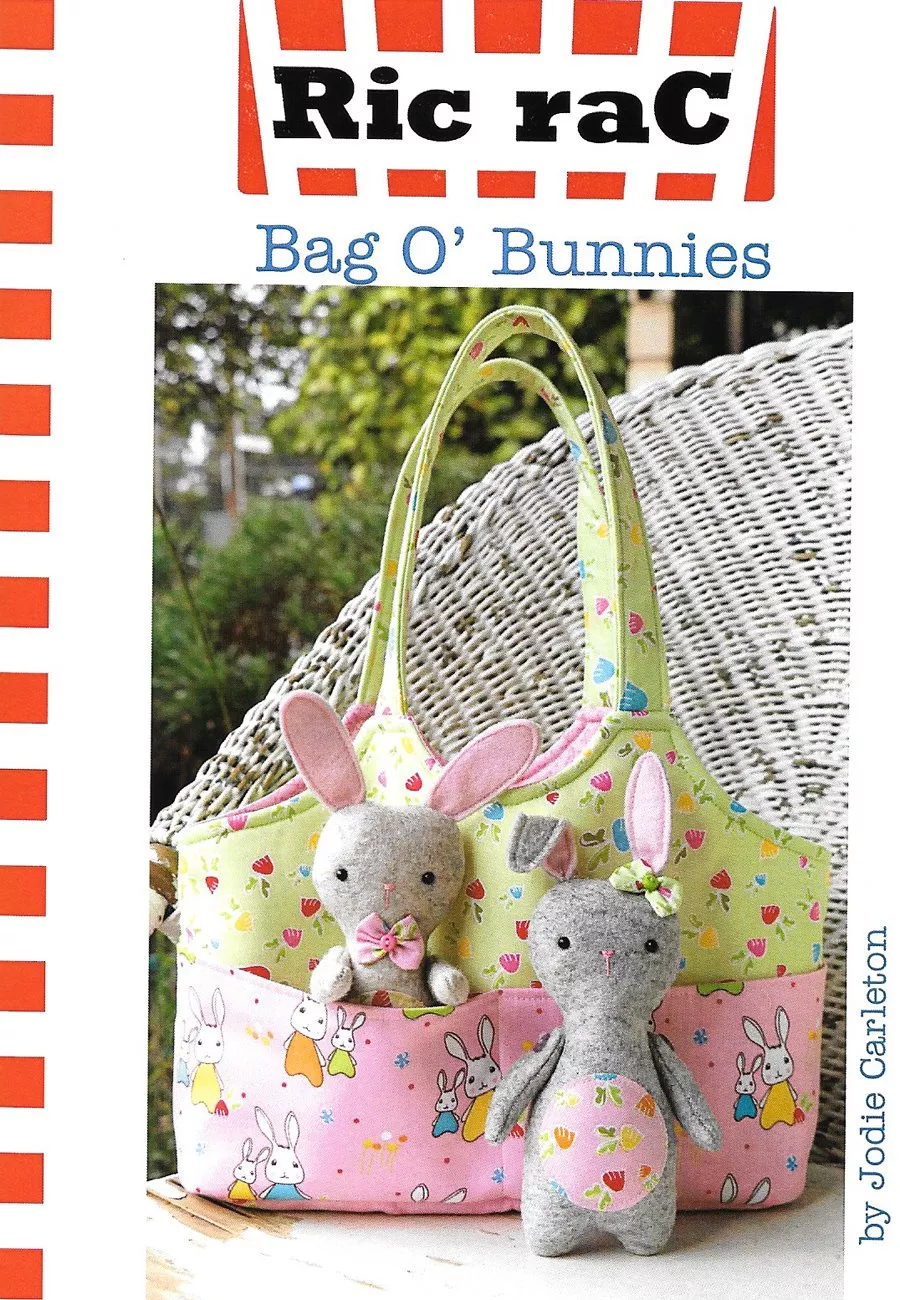 bag-o-bunniesric-rac-patterns-rr051 Bag O' BunniesRic Rac Patterns RR051