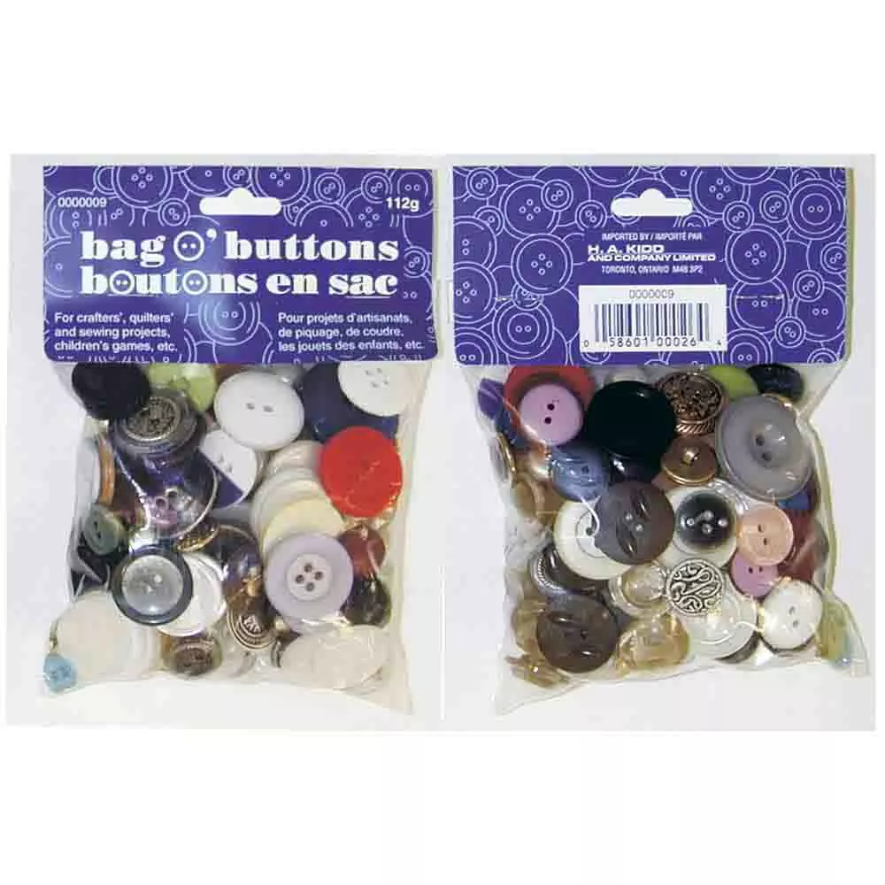 bag-o-buttons-112g Bag O'Buttons - 112g