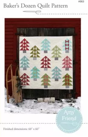 Baker's Dozen Quilt Pattern AF 063