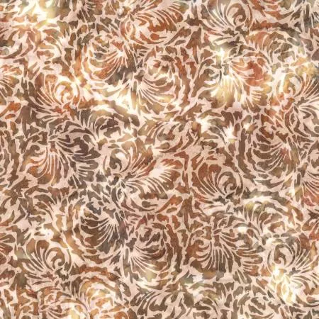 Bali Batik Feathers Tan