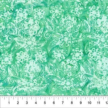Banyan Batiks Flutter 80723-62 Tropical Blue