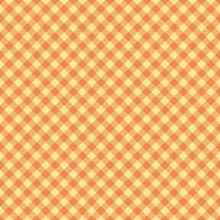 Basics Gingham Orange