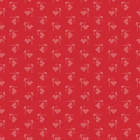 Basics Heart Red