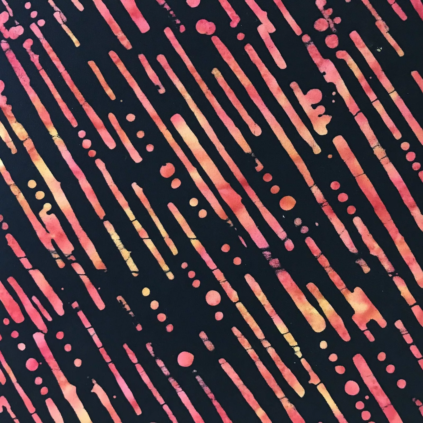 Batik Pink Lines by Batik Textiles 1029 SUNSET