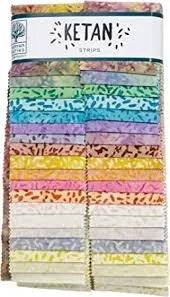 Batik Sugar Sprinkles 40 2&1/2in Strips