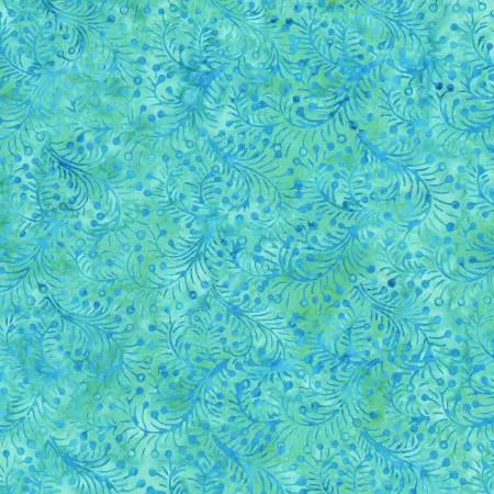 Batiks Geometric Splash Aquamarine