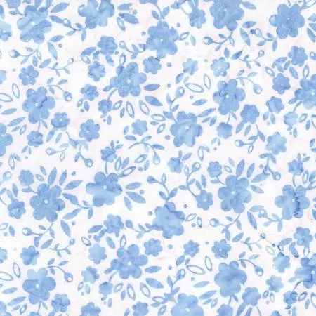Batiks Geometric Splash Blue Calm