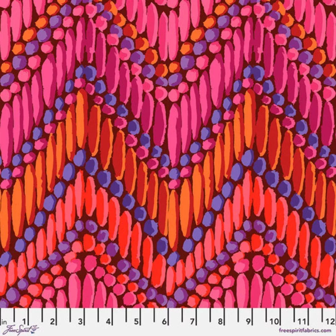 beaded-curtain-red-by-kaffe-fassett Beaded Curtain Red by Kaffe Fassett